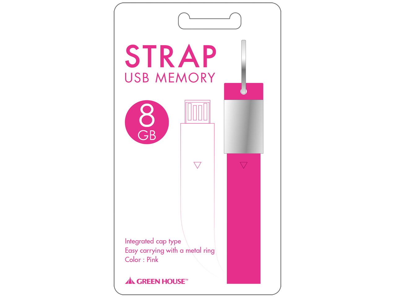 GH-UFDST8G-PK [8GB �s���N]