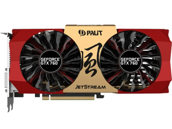 GeForce GTX 760 JETSTREAM (4096MB GDDR5) NE5X760010G2-1042J [PCIExp 4GB] �̐��i�摜