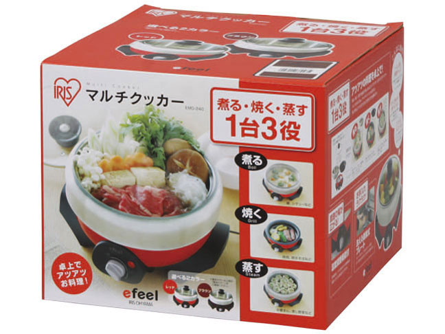 efeel �}���`�N�b�J�[ EMG-240 [�u���E��]