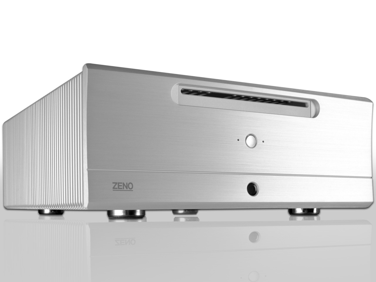 ZENO Fanless Case NT-ZENO3/S [Silver]