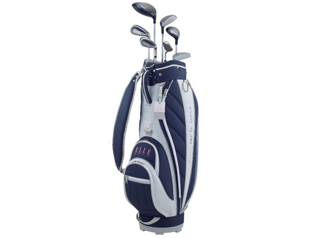 ELLE GOLF �X�^�[�^�[�Z�b�g ELDB7C ���f�B�[�X �l�C�r�[ [�J�[�{�� �t���b�N�X�FL] �̐��i�摜