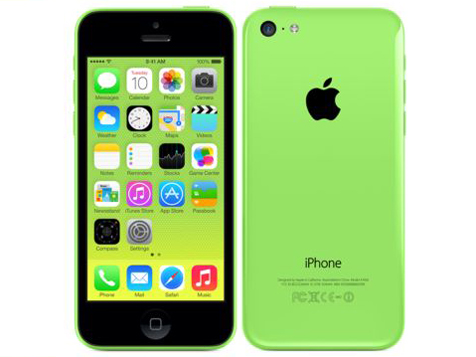iPhone 5c 16GB SIM�t���[ [�O���[��] �̐��i�摜