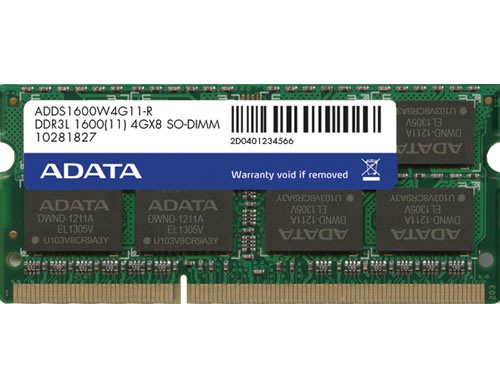 ADDS1600W4G11-R [SODIMM DDR3L PC3L-12800 4GB] �̐��i�摜