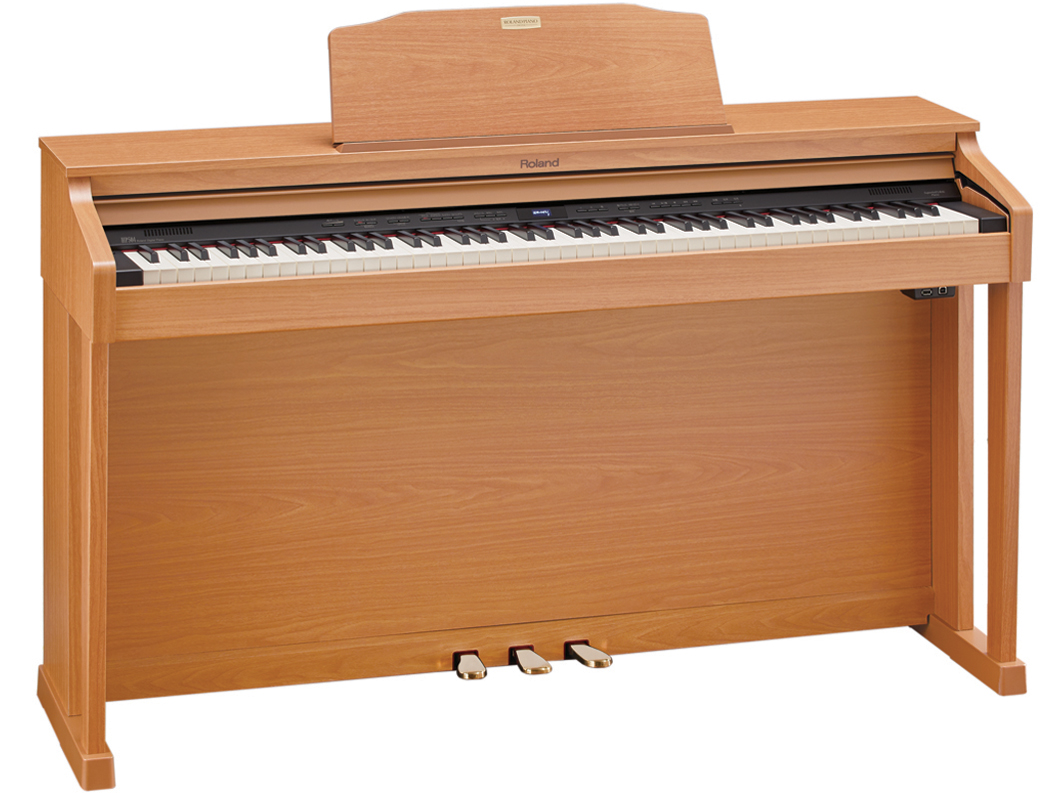 Roland Piano Digital HP504-LWS [���C�g�E�H�[���i�b�g���d�グ] �̐��i�摜