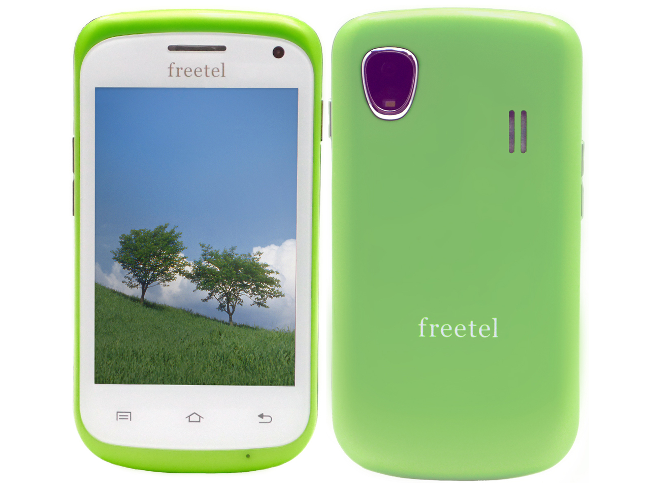 freetel priori SIM�t���[ [�O���[��] �̐��i�摜