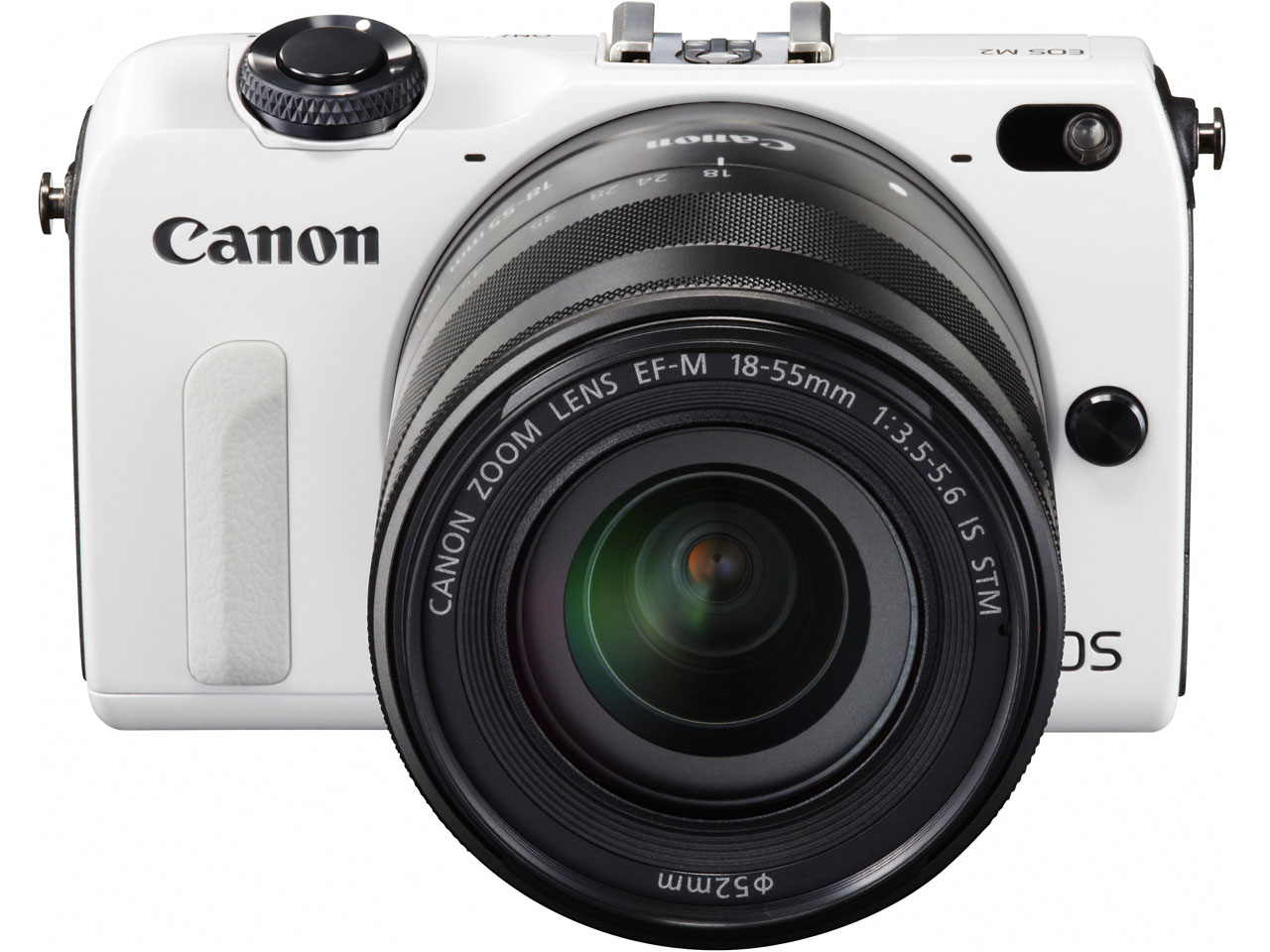 EOS M2 EF-M18-55 IS STM �����Y�L�b�g [�z���C�g]