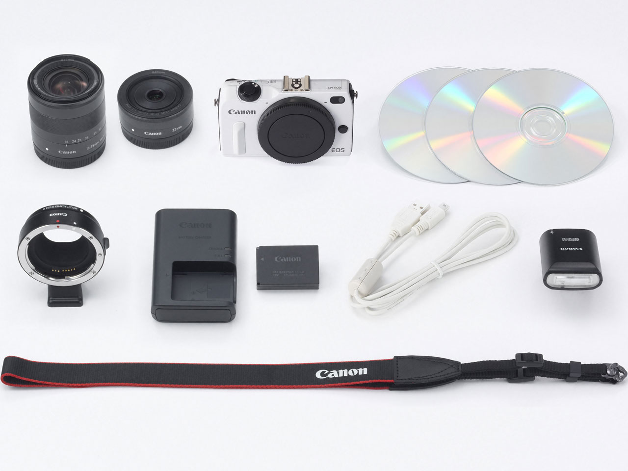 EOS M2 �_�u�������Y�L�b�g [�z���C�g]