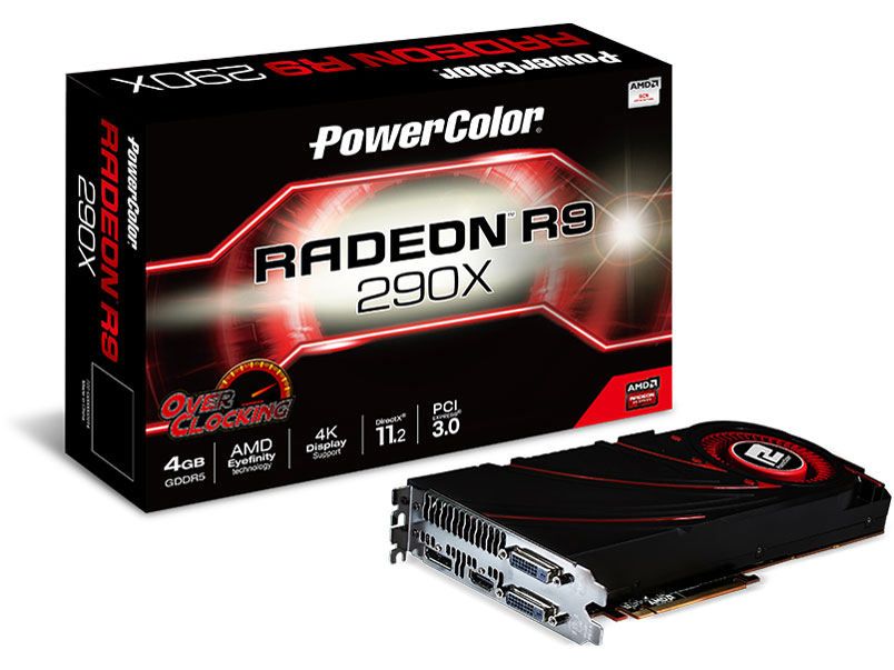 PowerColor R9 290X 4GB GDDR5 OC AXR9 290X 4GBD5-MDH/OC [PCIExp 4GB] �̐��i�摜