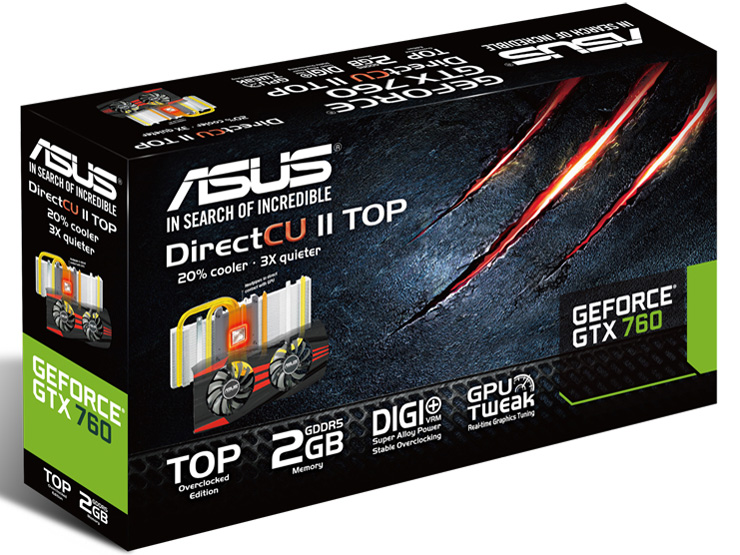 GTX760-DC2T-2GD5-SSU [PCIExp 2GB]