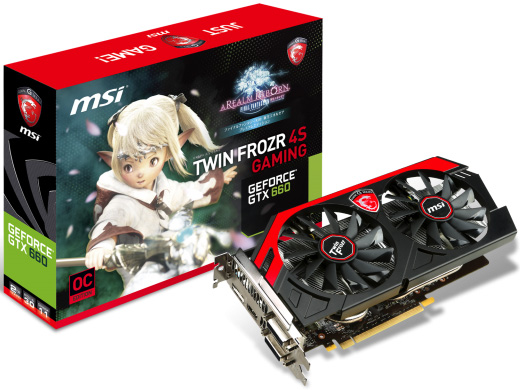 N660GTX Twin Frozr 4S OC FFXIV [PCIExp 2GB] �̐��i�摜