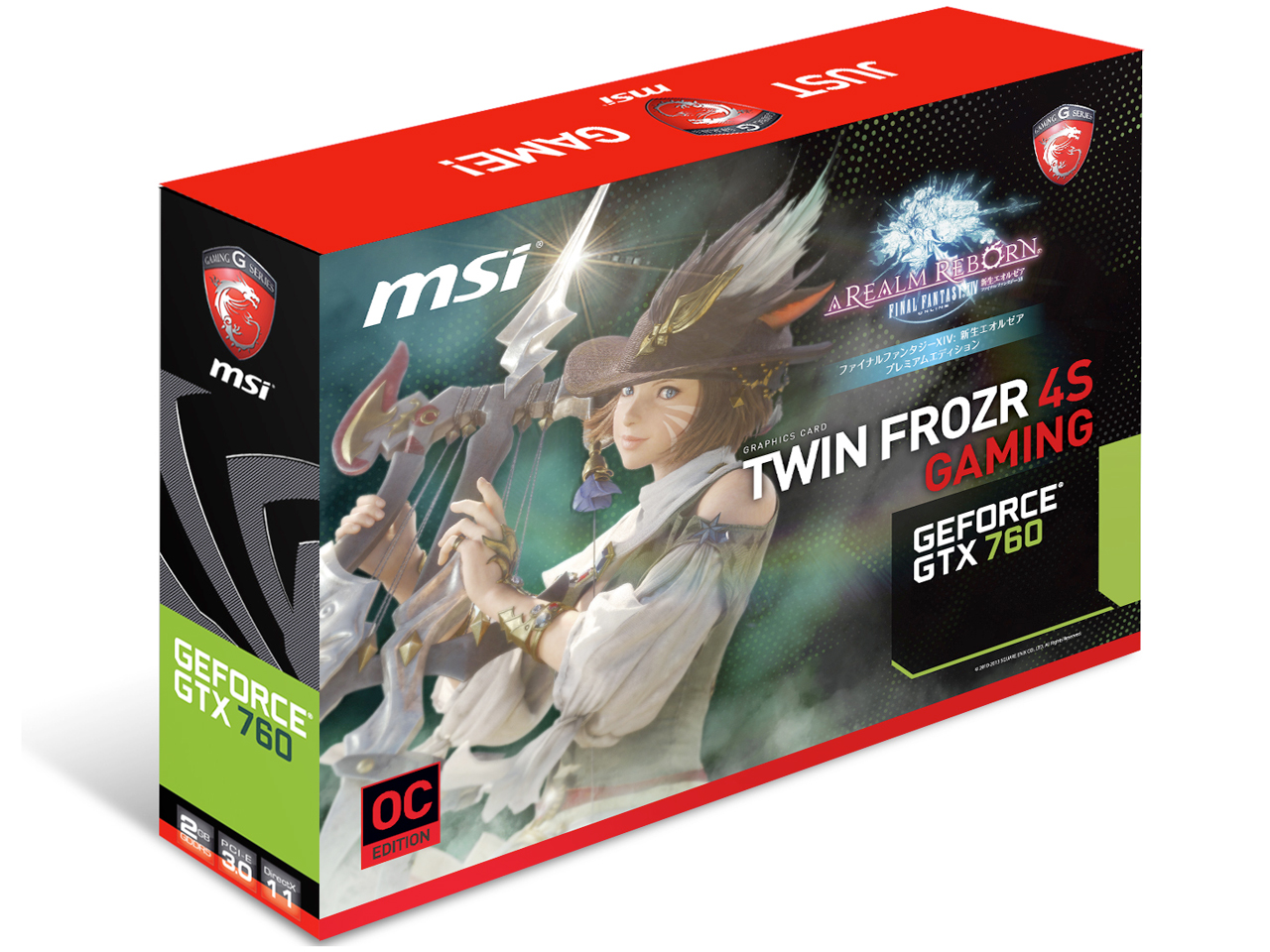 N760GTX Twin Frozr 4S OC FFXIV [PCIExp 2GB]