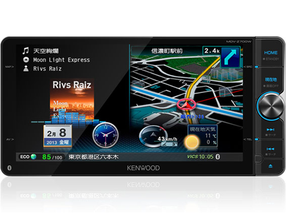 . speed navi MDV-Z701W. product image 