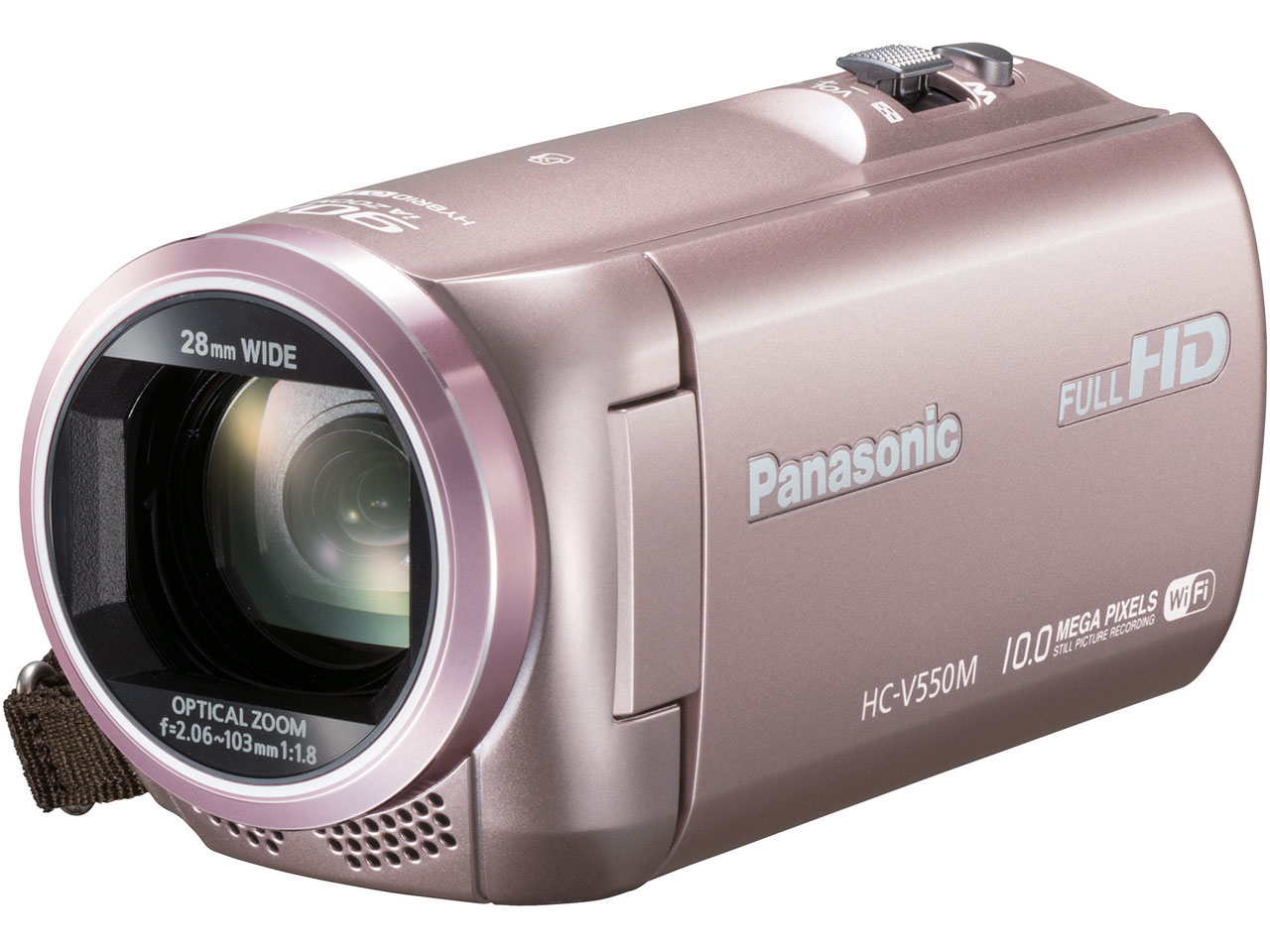 Panasonic HC-V550M ホワイト Amazon.co.jp: パナソニック デジタルハイビジョンビデオカメラ