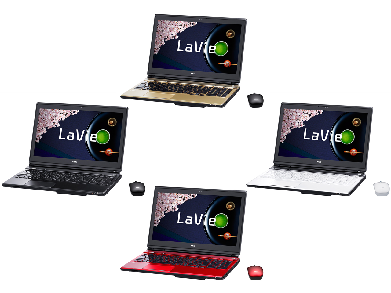 価格 Com カラーバリエーション Lavie L Ll750 Rsr Pc Ll750rsr クリスタルレッド の製品画像