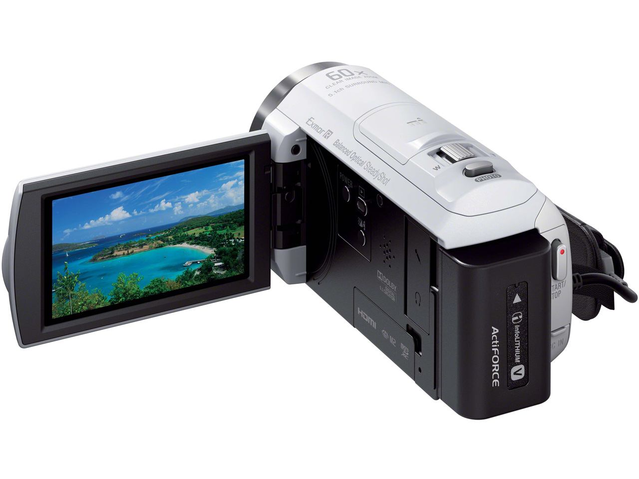 HDR-CX535 (W) [�z���C�g]