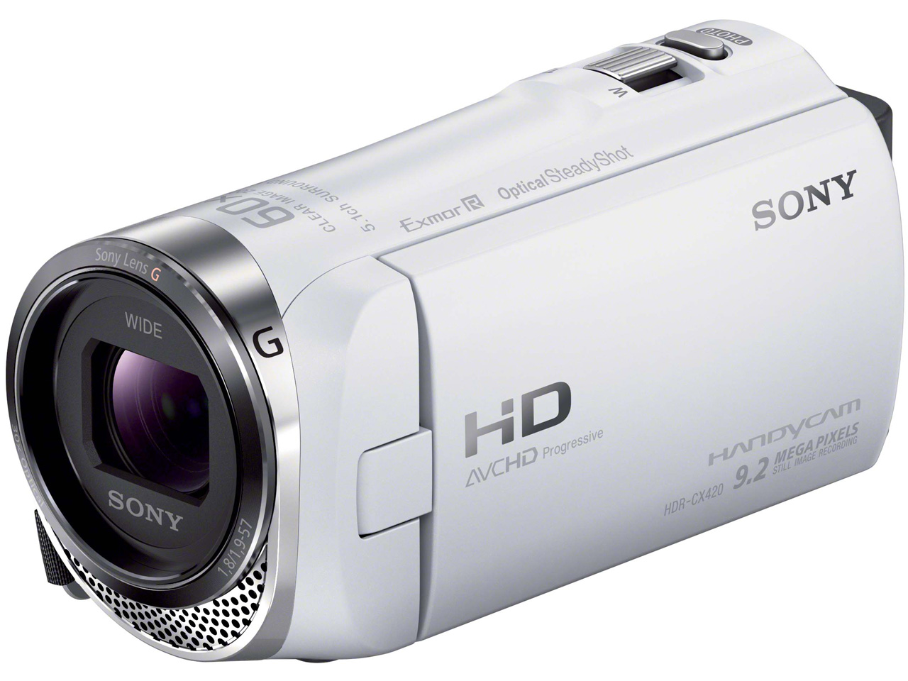 HDR-CX420 (W) [�z���C�g]