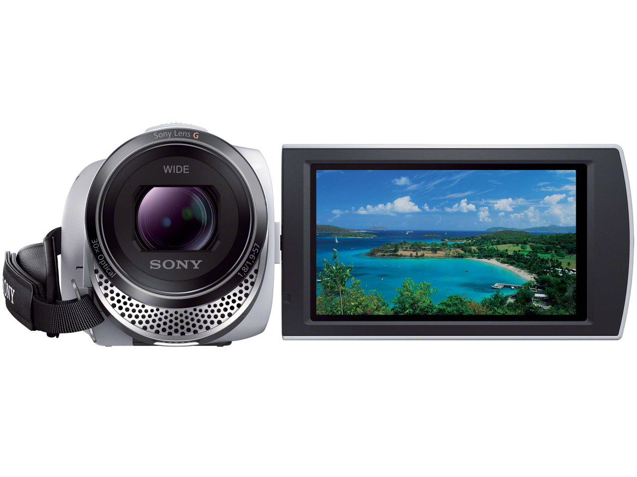 HDR-CX420 (W) [�z���C�g]
