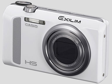 HIGH SPEED EXILIM EX-ZR500WE [�z���C�g] �̐��i�摜