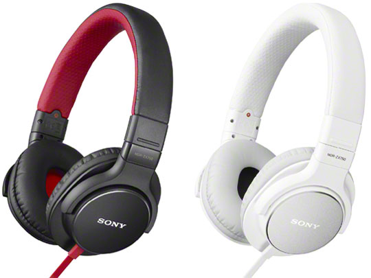 MDR-ZX750 (W) [�z���C�g]