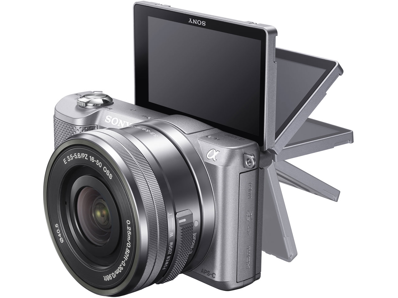 ��5000 ILCE-5000L �p���[�Y�[�������Y�L�b�g [�V���o�[]