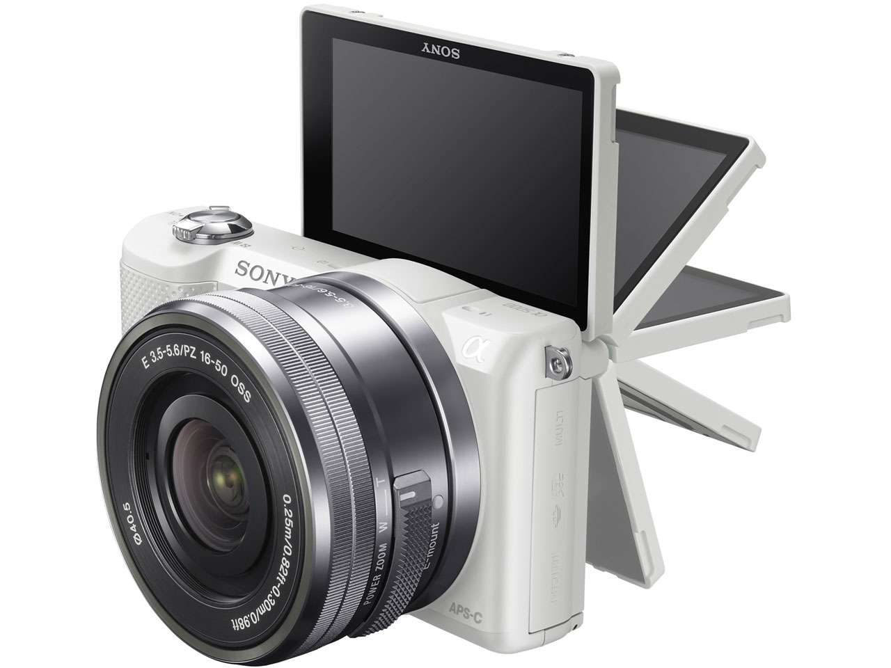 ��5000 ILCE-5000L �p���[�Y�[�������Y�L�b�g [�z���C�g]