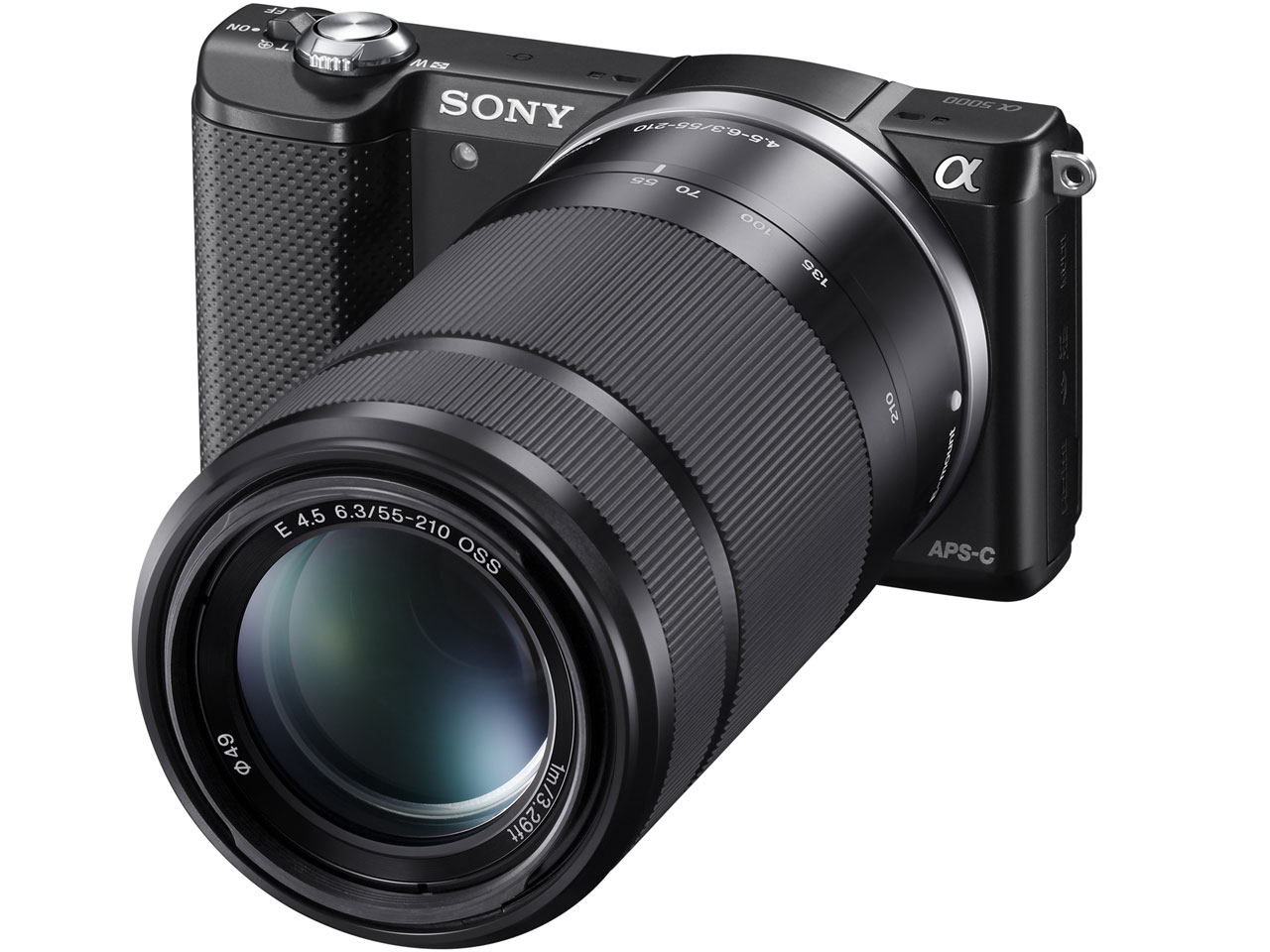 ��5000 ILCE-5000Y �_�u���Y�[�������Y�L�b�g [�u���b�N]