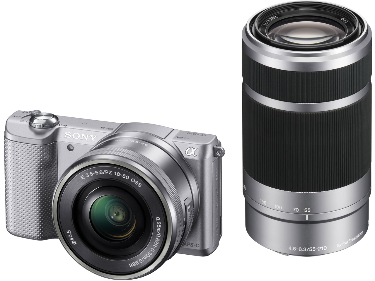 SONY α5000 ILCE-5000Y ダブルズームレンズキット [ホワイト] 価格比較
