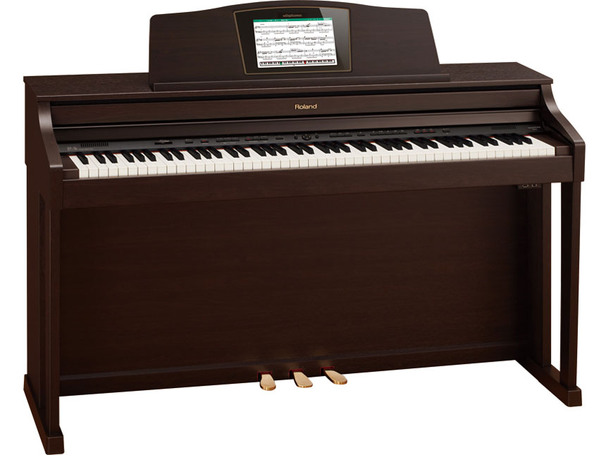 Roland Piano Digital HPI50E-RWS [���[�Y�E�b�h���d�グ] �̐��i�摜