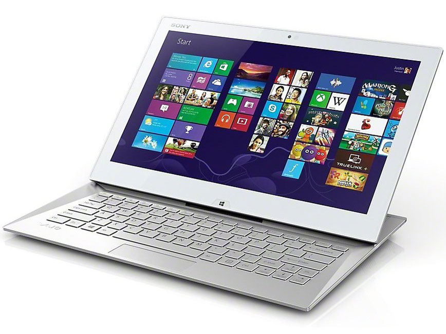 VAIO Duo 13 SVD1323A1J Core i5/�������[4GB/SSD256GB/Windows 8.1 Pro/�^�b�`�p�l���@�\���胂�f�� [�z���C�g]