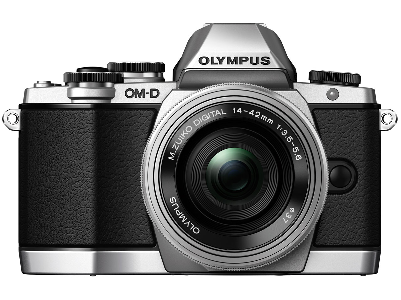 OLYMPUS OM-D E-M10 14-42mm EZ �����Y�L�b�g [�V���o�[]