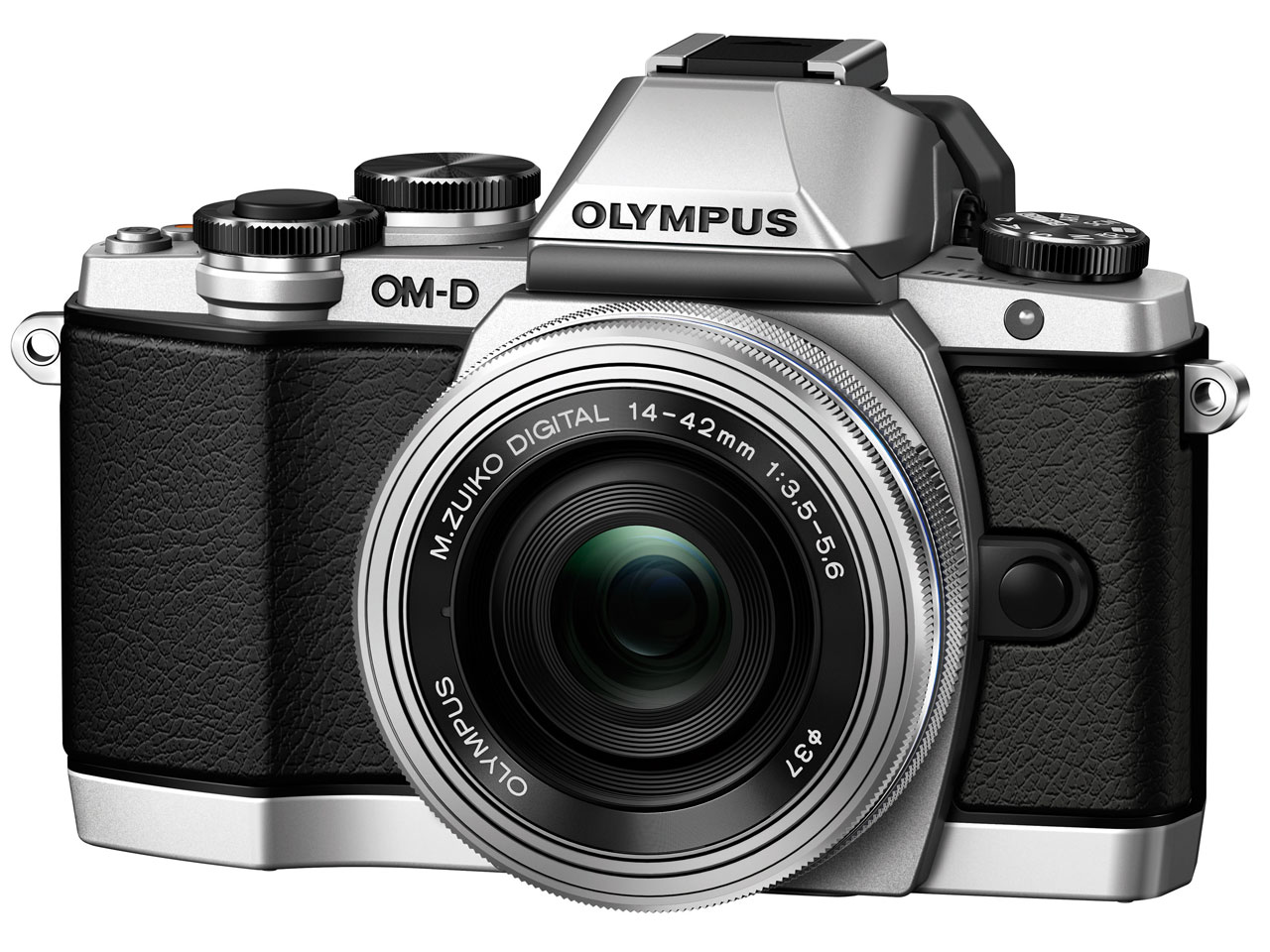OLYMPUS OM-D E-M10 EZ�_�u���Y�[���L�b�g [�V���o�[]