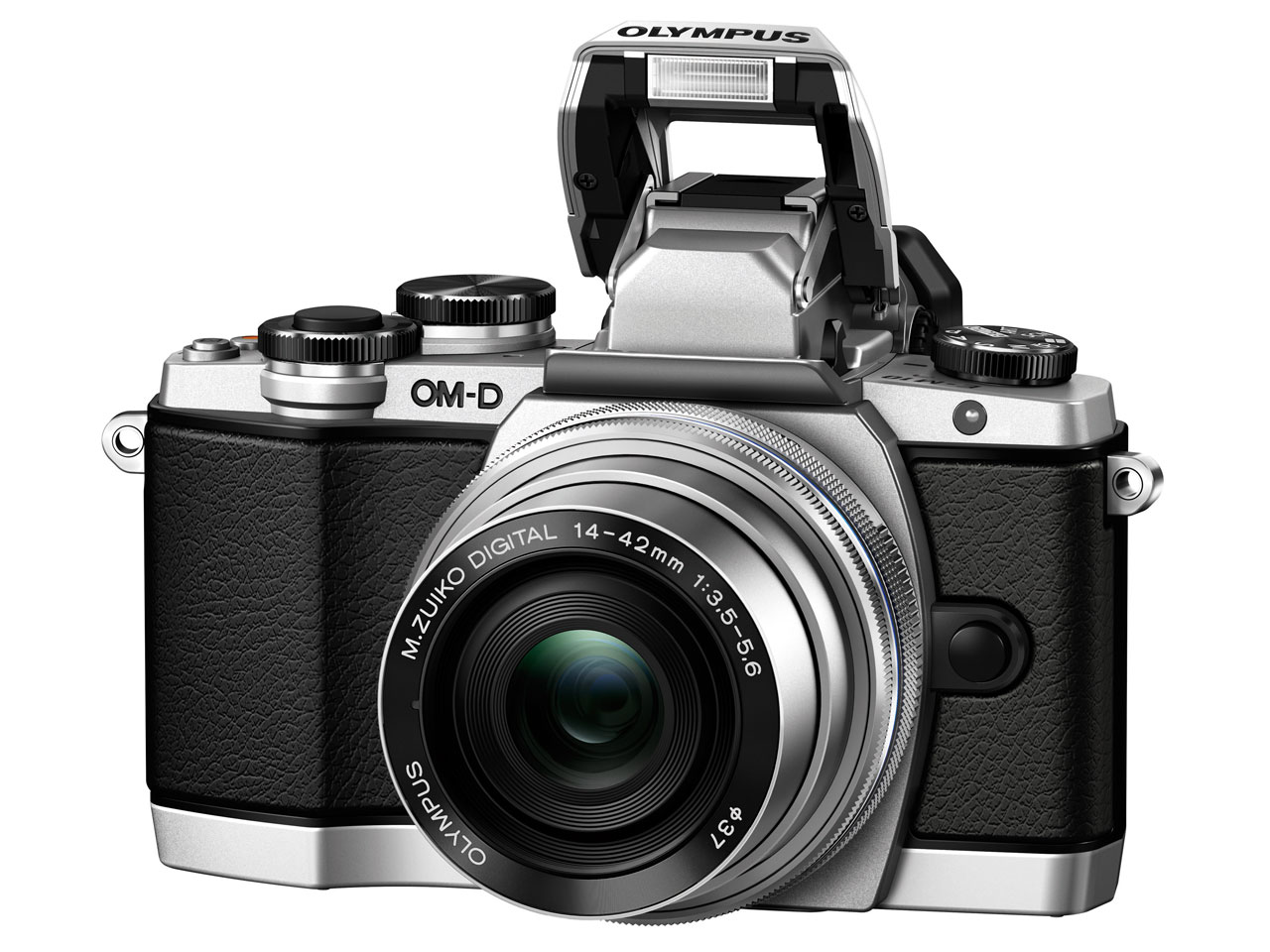 OLYMPUS OM-D E-M10 EZ�_�u���Y�[���L�b�g [�V���o�[]