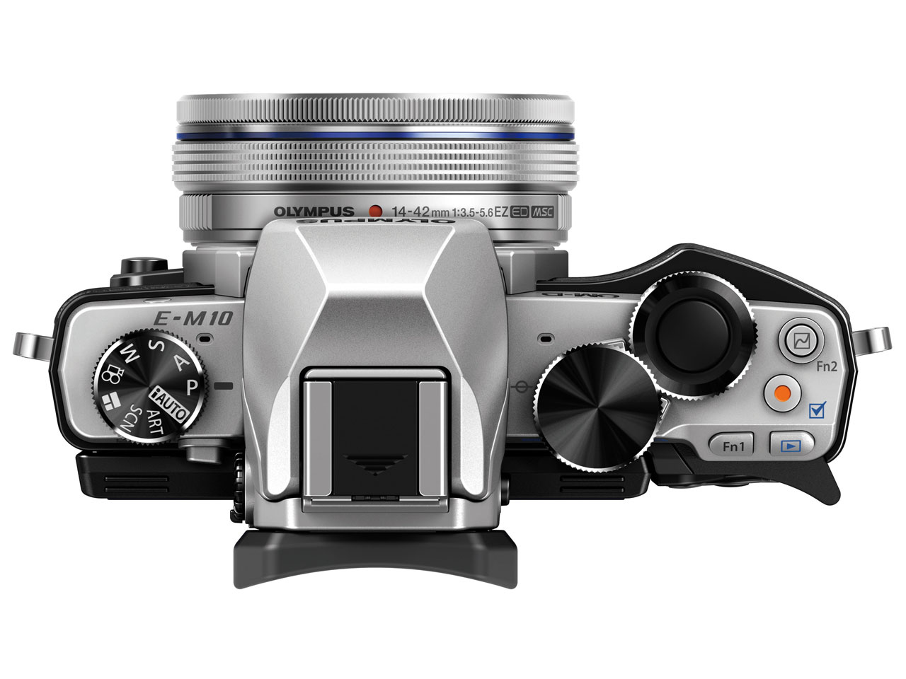 OLYMPUS OM-D E-M10 EZ�_�u���Y�[���L�b�g [�V���o�[]