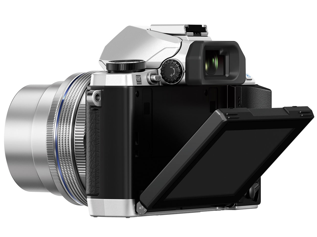 OLYMPUS OM-D E-M10 EZ�_�u���Y�[���L�b�g [�V���o�[]