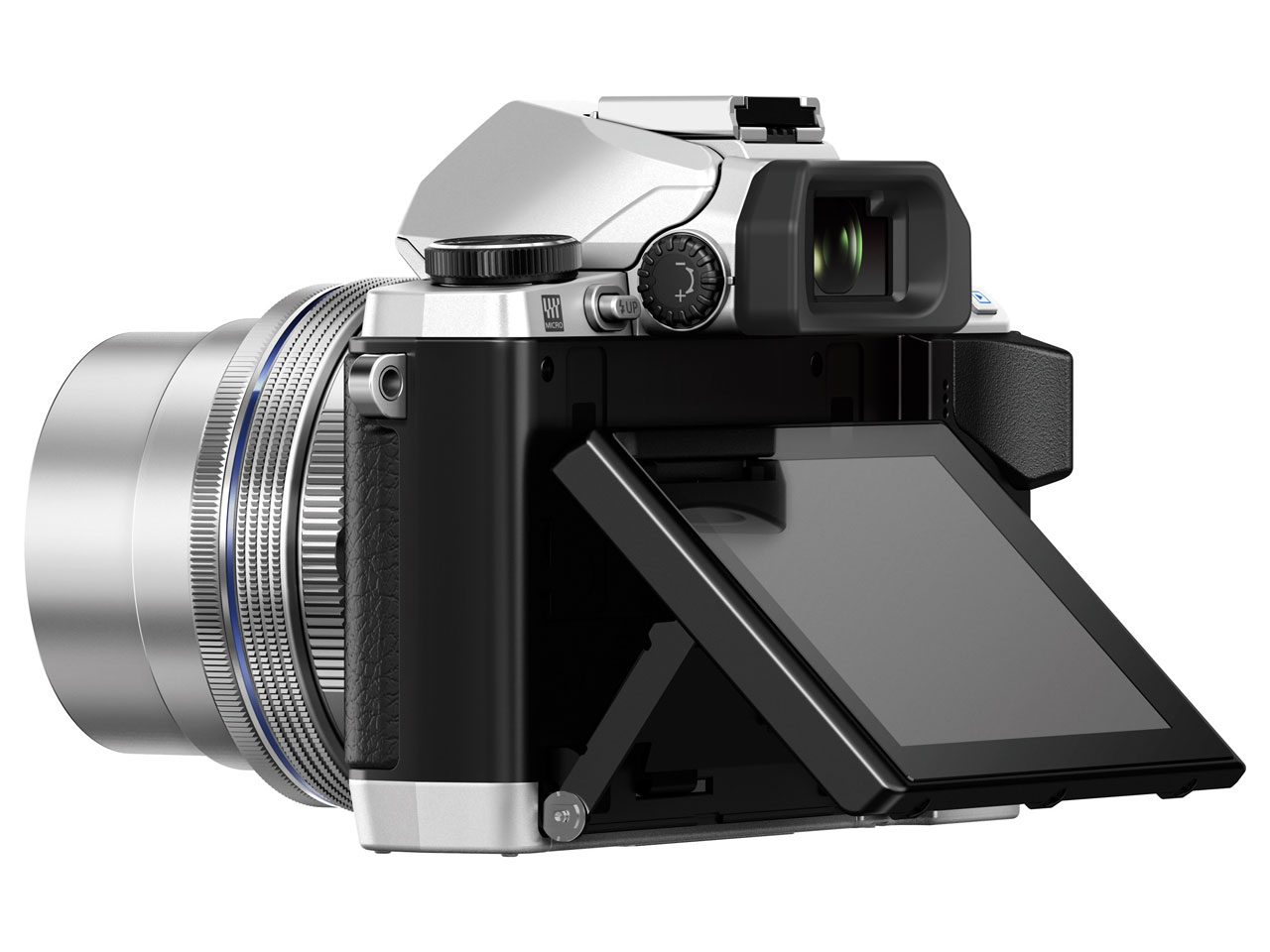 OLYMPUS OM-D E-M10 EZ�_�u���Y�[���L�b�g [�V���o�[]