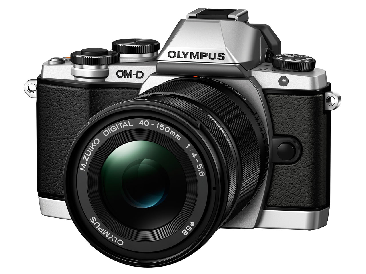 OLYMPUS OM-D E-M10 EZ�_�u���Y�[���L�b�g [�V���o�[]