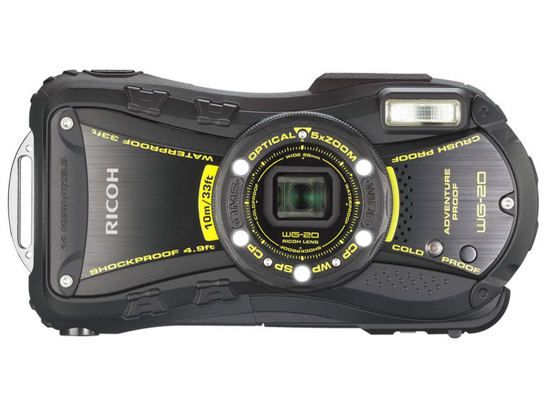 RICOH WG-20 [�u���b�N] �̐��i�摜