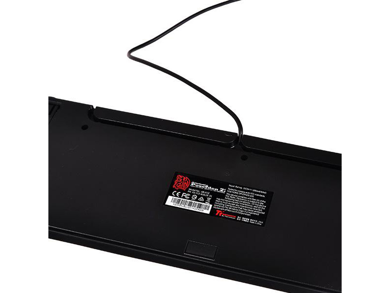 Tt eSPORTS POSEIDON Z Illuminated - Blue Switch Edition KB-PIZ-KLBLUS-01 [BLACK]