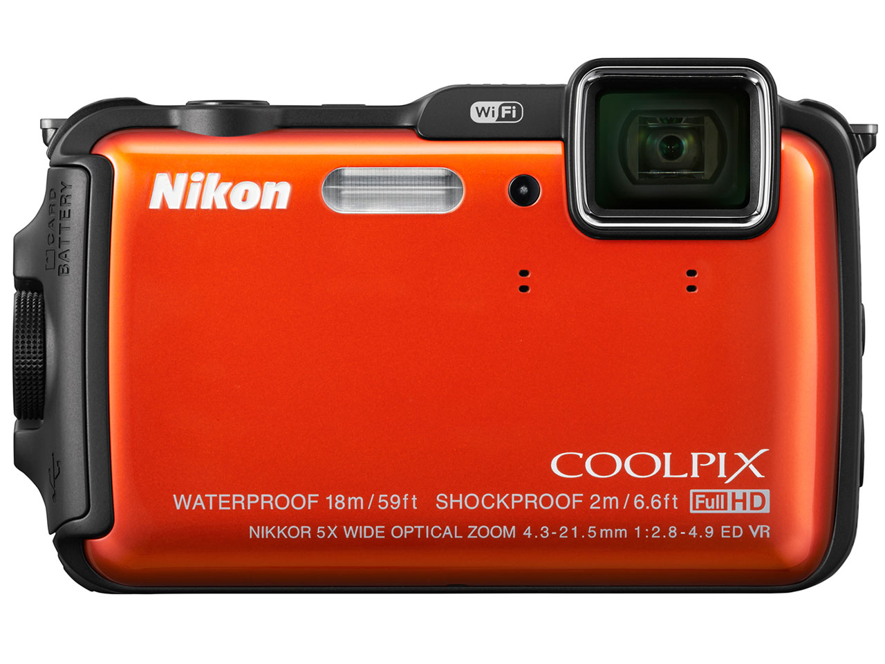 Nikon - COOLPIX AW120（サンシャインオレンジ） ニコン COOLPIX AW120 [サンシャインオレンジ] 価格比較 - 価格.com