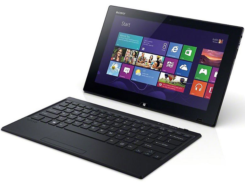 VAIO Tap 11 SVT1122A1J Core i5/�������[4GB/SSD256GB/Windows 8.1 Pro/�^�b�`�p�l���@�\���胂�f�� [�u���b�N]