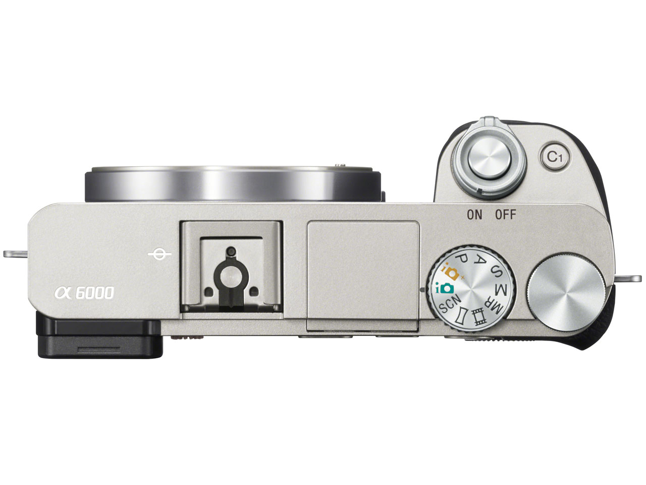 価格.com - 『本体 上面』 α6000 ILCE-6000 ボディ [シルバー] の製品画像