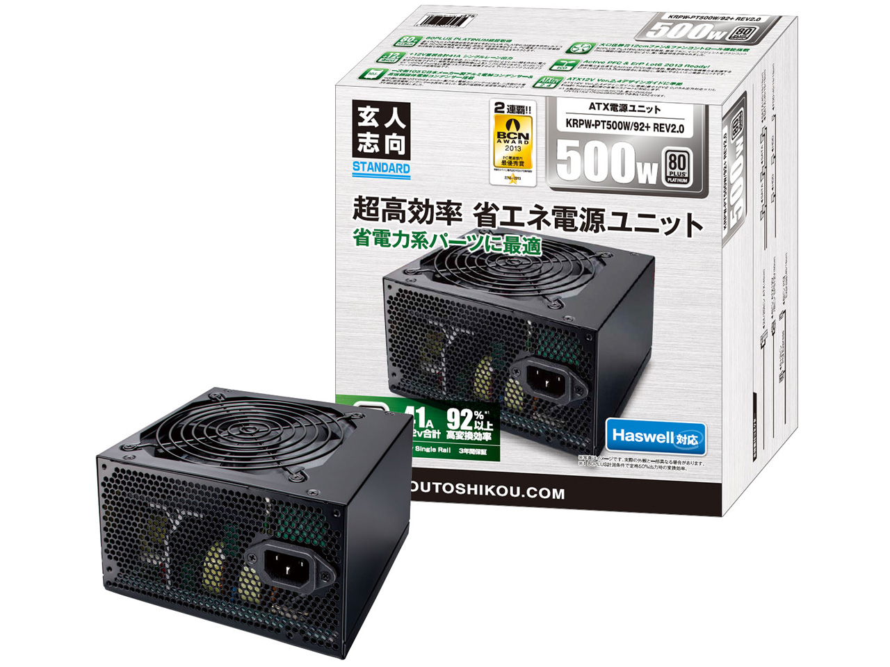 KRPW-PT500W/92+ REV2.0