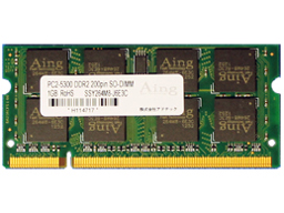 ADS5300N-S1G [SODIMM DDR2 PC2-5300 1GB] �̐��i�摜