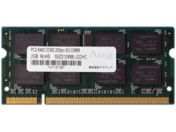 ADS6400N-2G [SODIMM DDR2 PC2-6400 2GB] �̐��i�摜