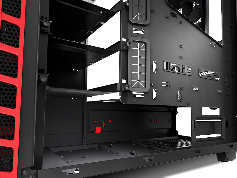 H440 [Matte Black and Gloss Red]