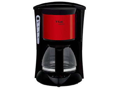 ティファール コーヒーメーカー  スビト  ペーパーレスフィルター メタリックルビーレッド CM151GJP 9jupf8b Amazon | T-fal 【シンプルで使いやすい】 コーヒーメーカー