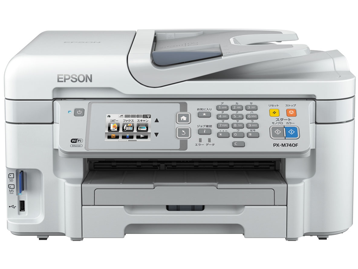 �r�W�l�X�C���N�W�F�b�g PX-M740F �̐��i�摜