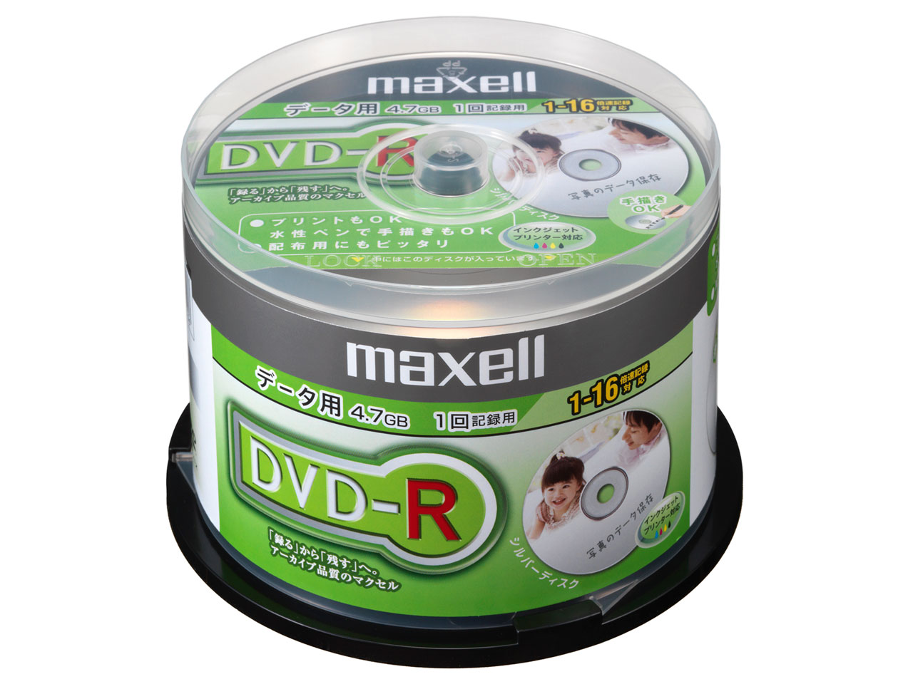 DR47DPNS.50SP [DVD-R 16�{�� 50���g] �̐��i�摜