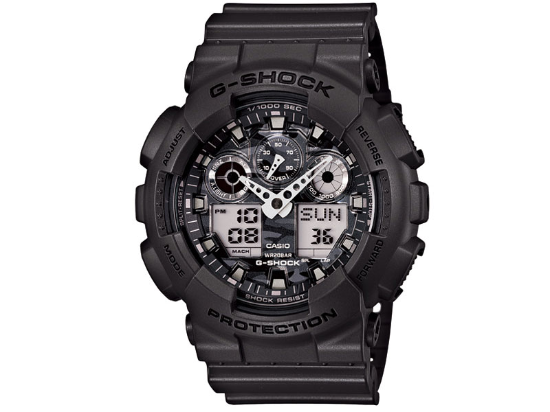 G-SHOCK �J���t���[�W���_�C�A���V���[�Y GA-100CF-8AJF �̐��i�摜