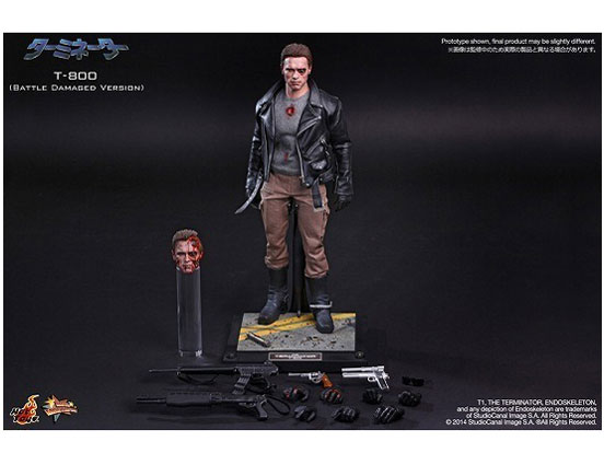 ���[�r�[�E�}�X�^�[�s�[�X #238 �^�[�~�l�[�^�[ 1/6�X�P�[���t�B�M���A T-800(�o�g���_���[�W��)